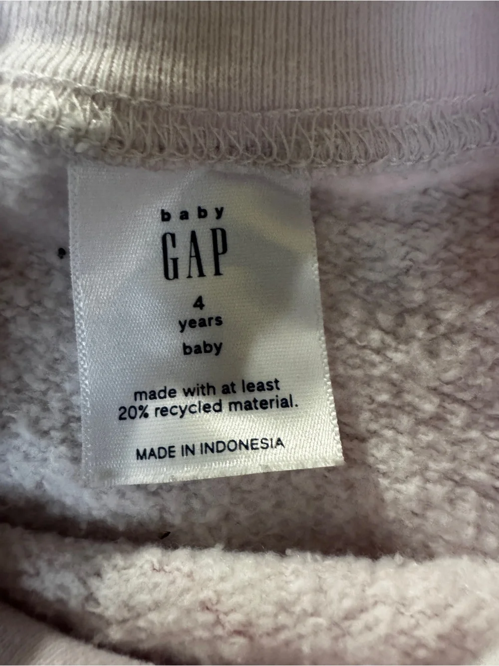 GAP soft pink